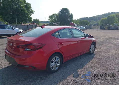 2020 Hyundai Elantra Value Edition z USA, uszkodzony, nr VIN 5NPD84LF4LH632847